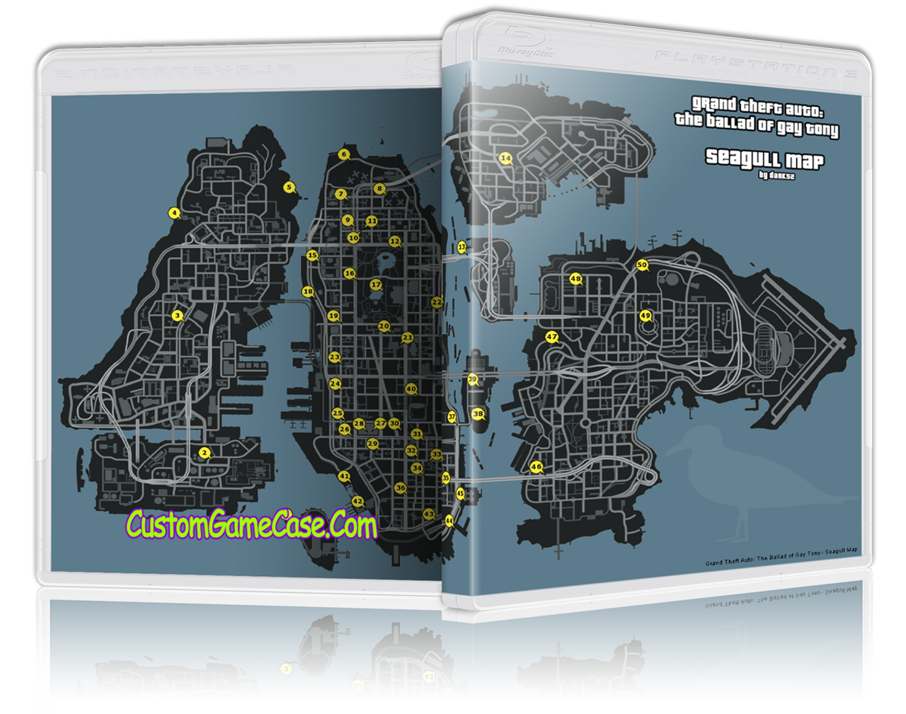 gta episodes from liberty city map