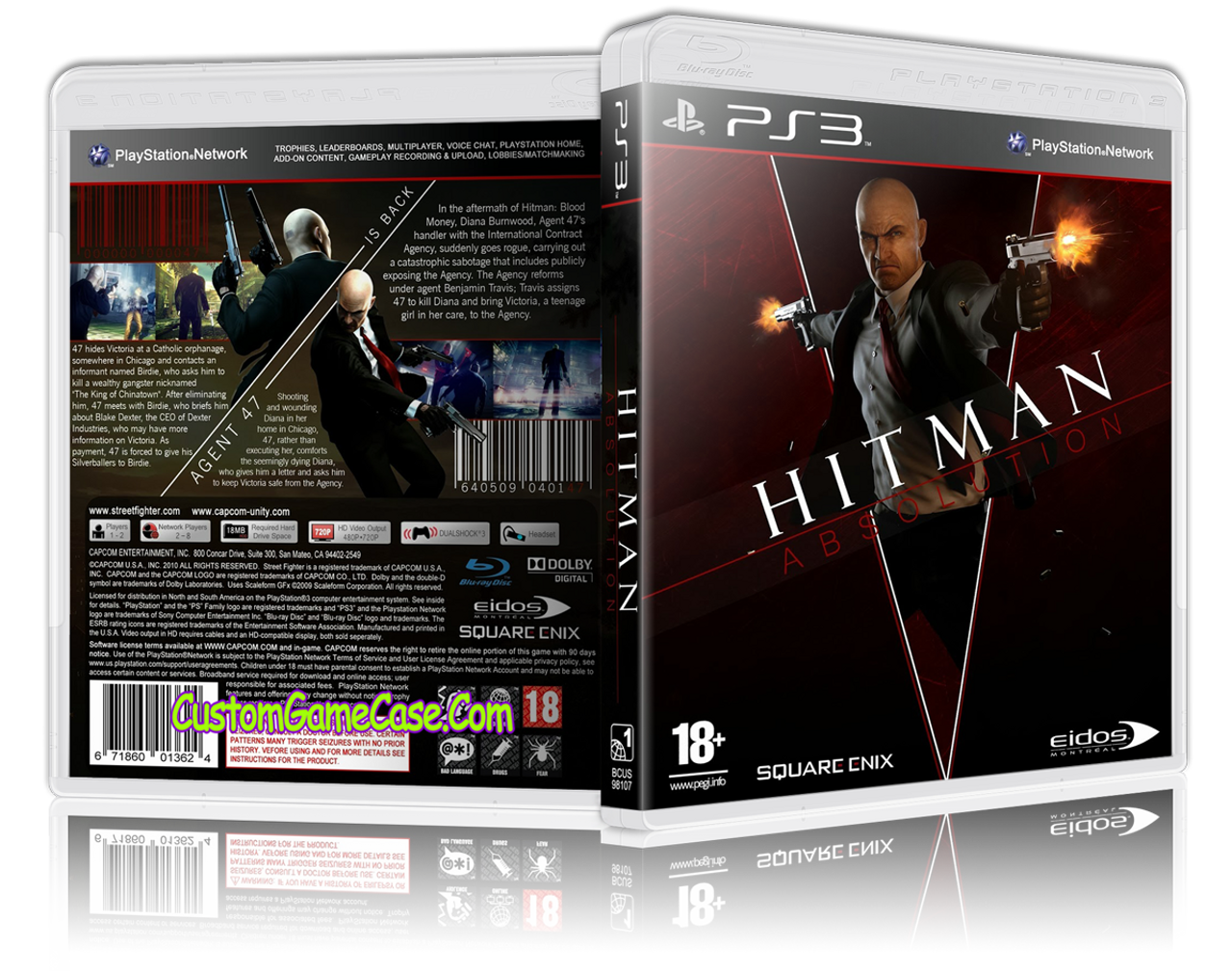 hitman absolution ps3 case