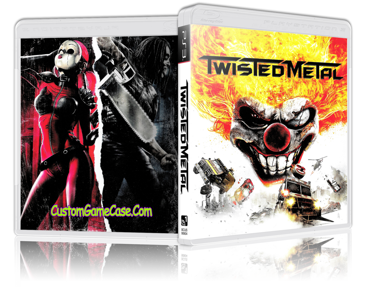 Twisted Metal - Sony PlayStation 3 PS3 - Empty Custom Replacement