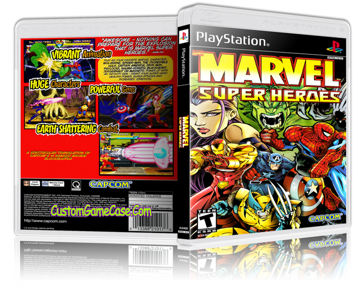 marvel super heroes ps1