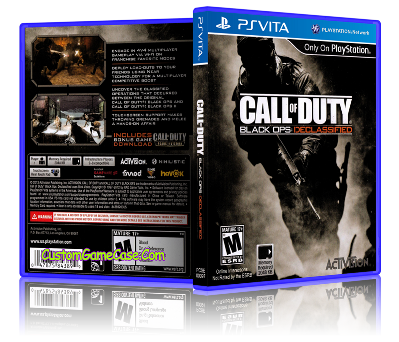 ps vita call of duty black ops declassified