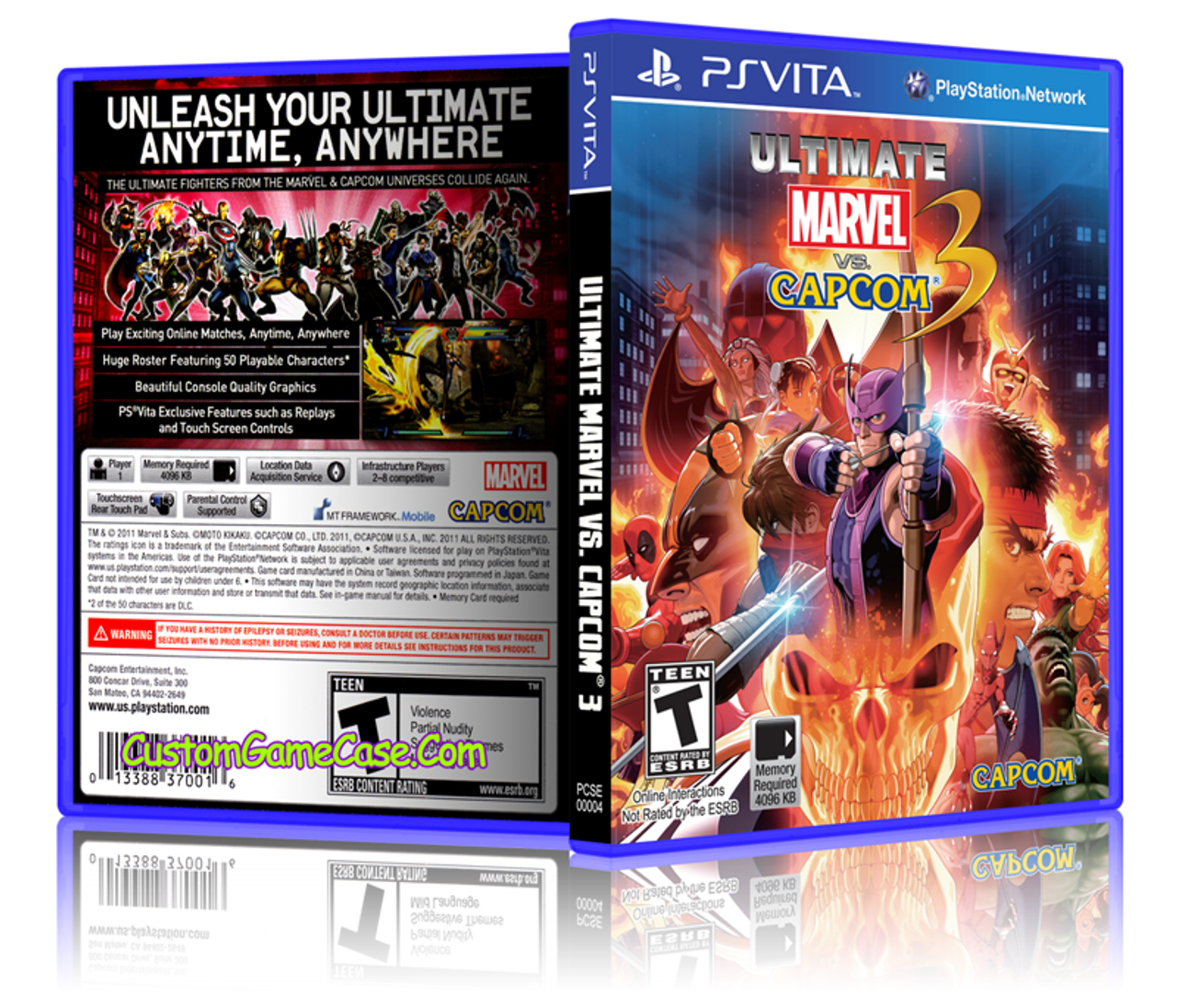 ultimate marvel vs capcom 3 cover