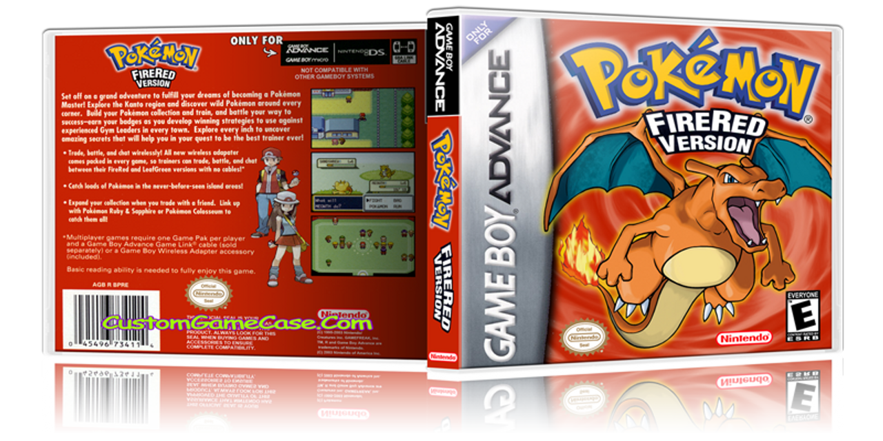 pokemon fire red gameboy advance