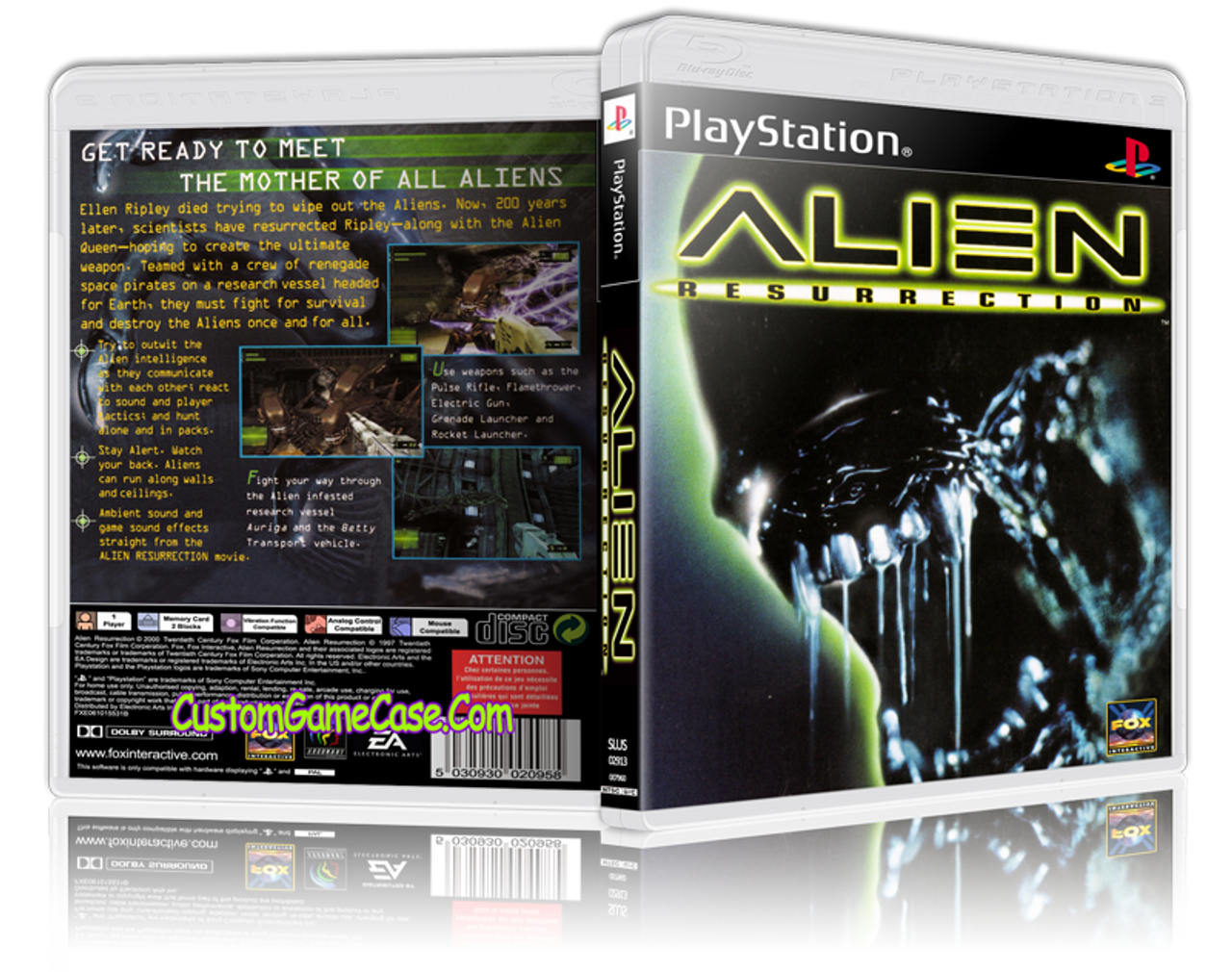 alien resurrection ps1