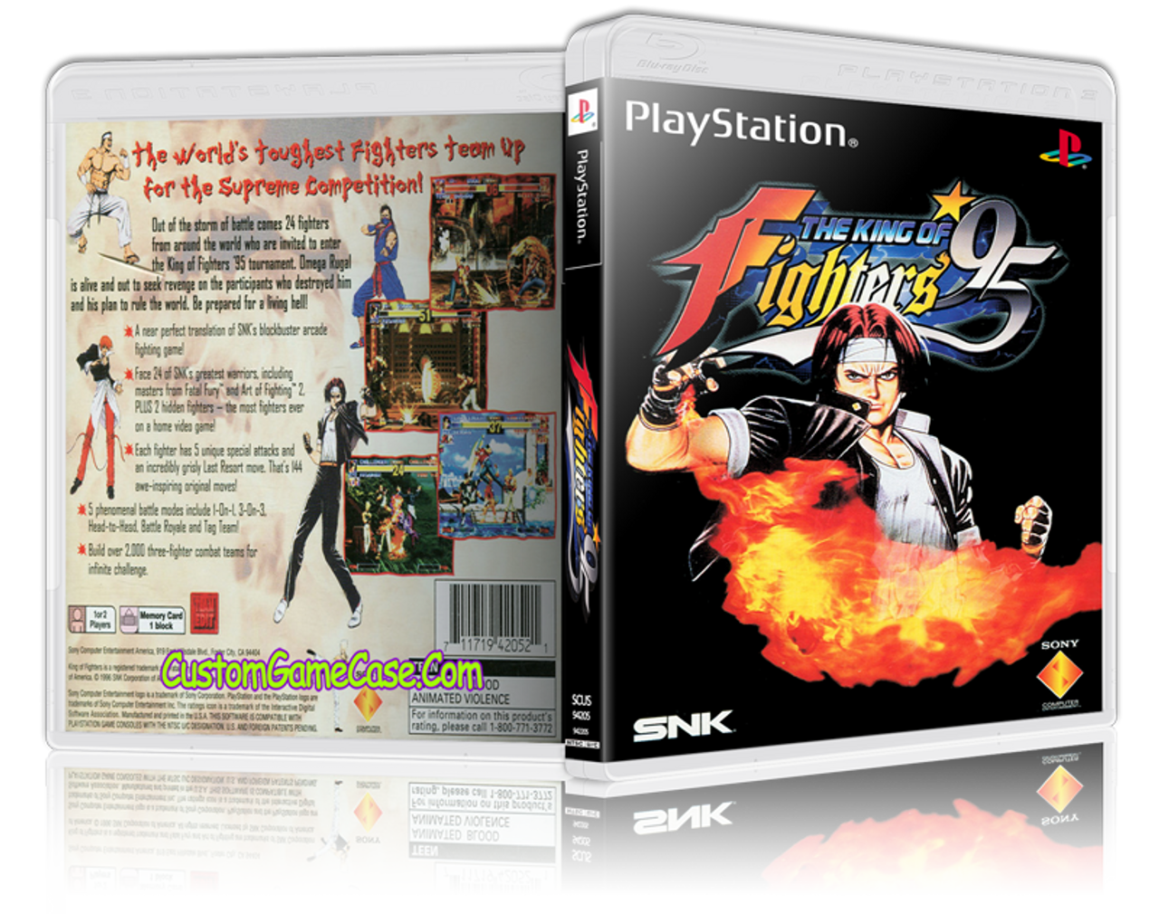 king of fighters ps1