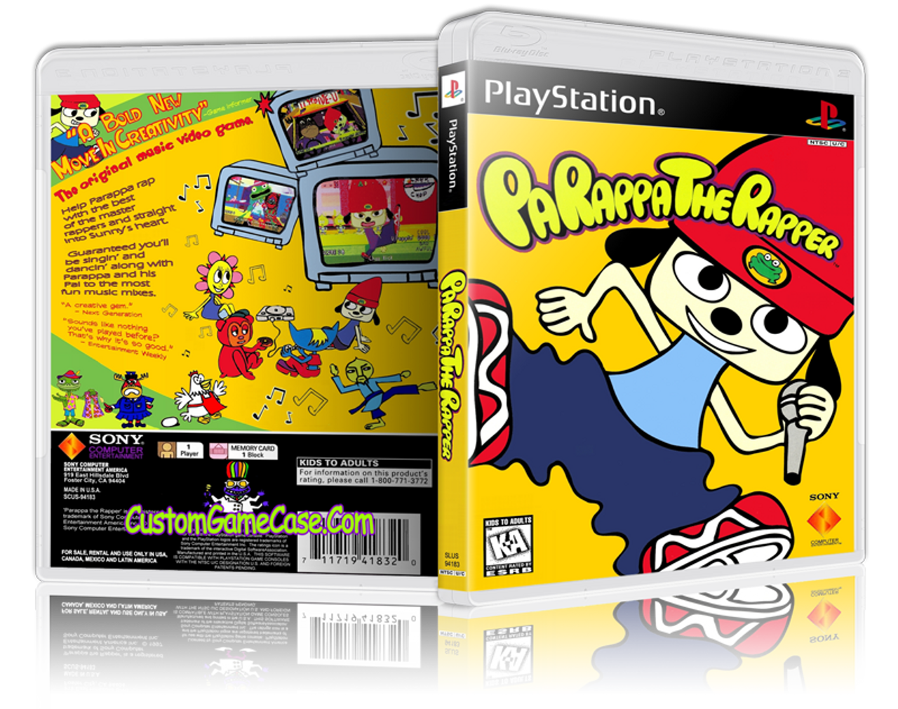 Ps1 Parappa The Rapper RARE Game Boxed Complete PAL PlayStation 1 Ps2 Ps3  for sale online