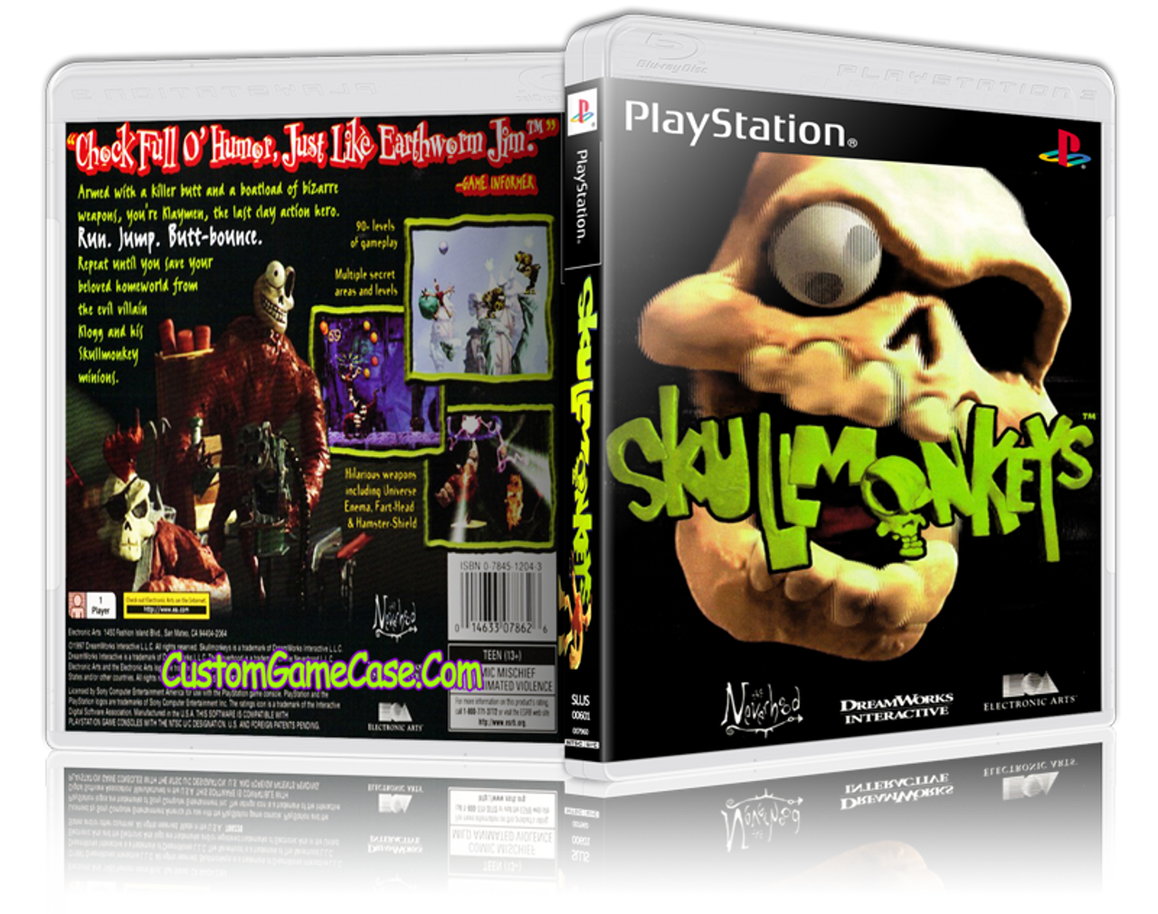 skullmonkeys psx psp