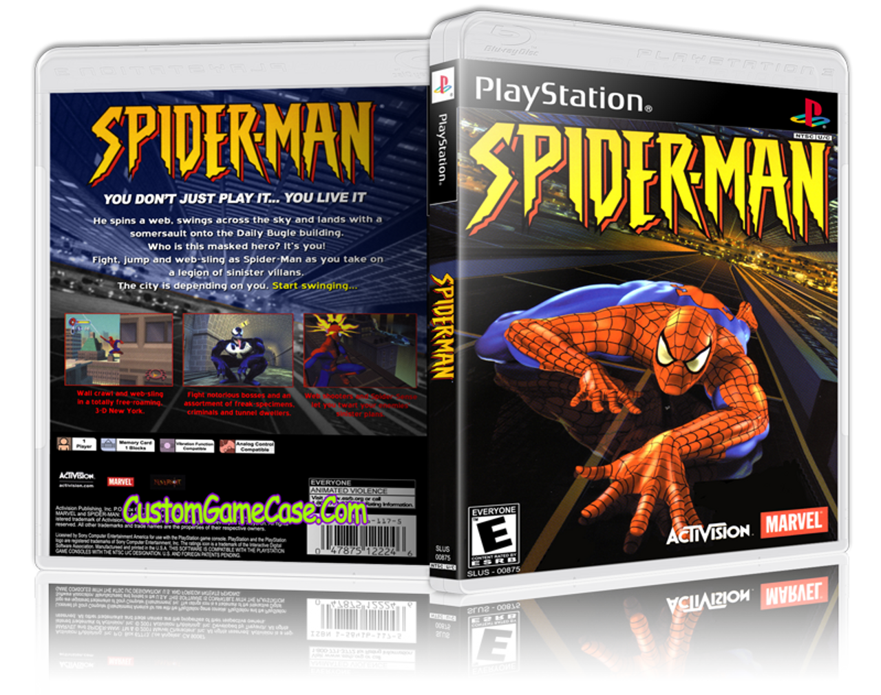 playstation 1 spider game