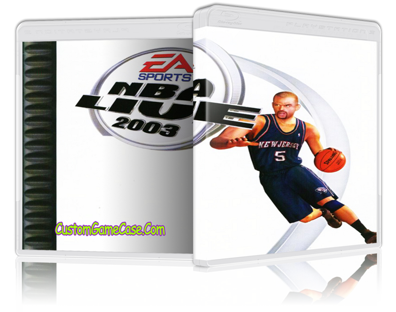 NBA Live 03 - Sony PlayStation 1 PSX PS1 - Empty Custom Case