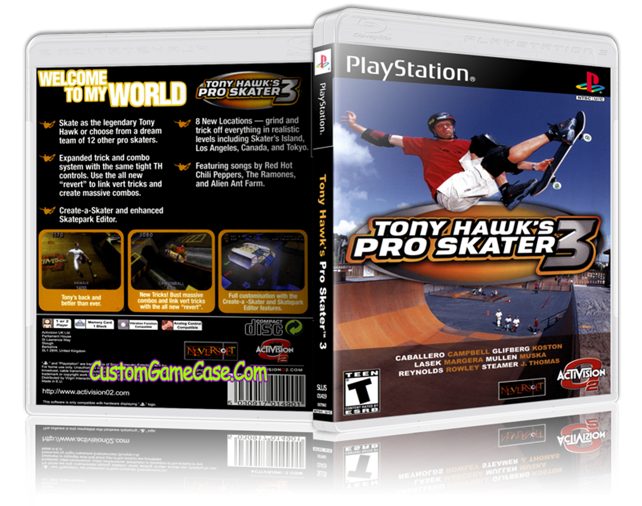 tony hawk pro skater 3 cover