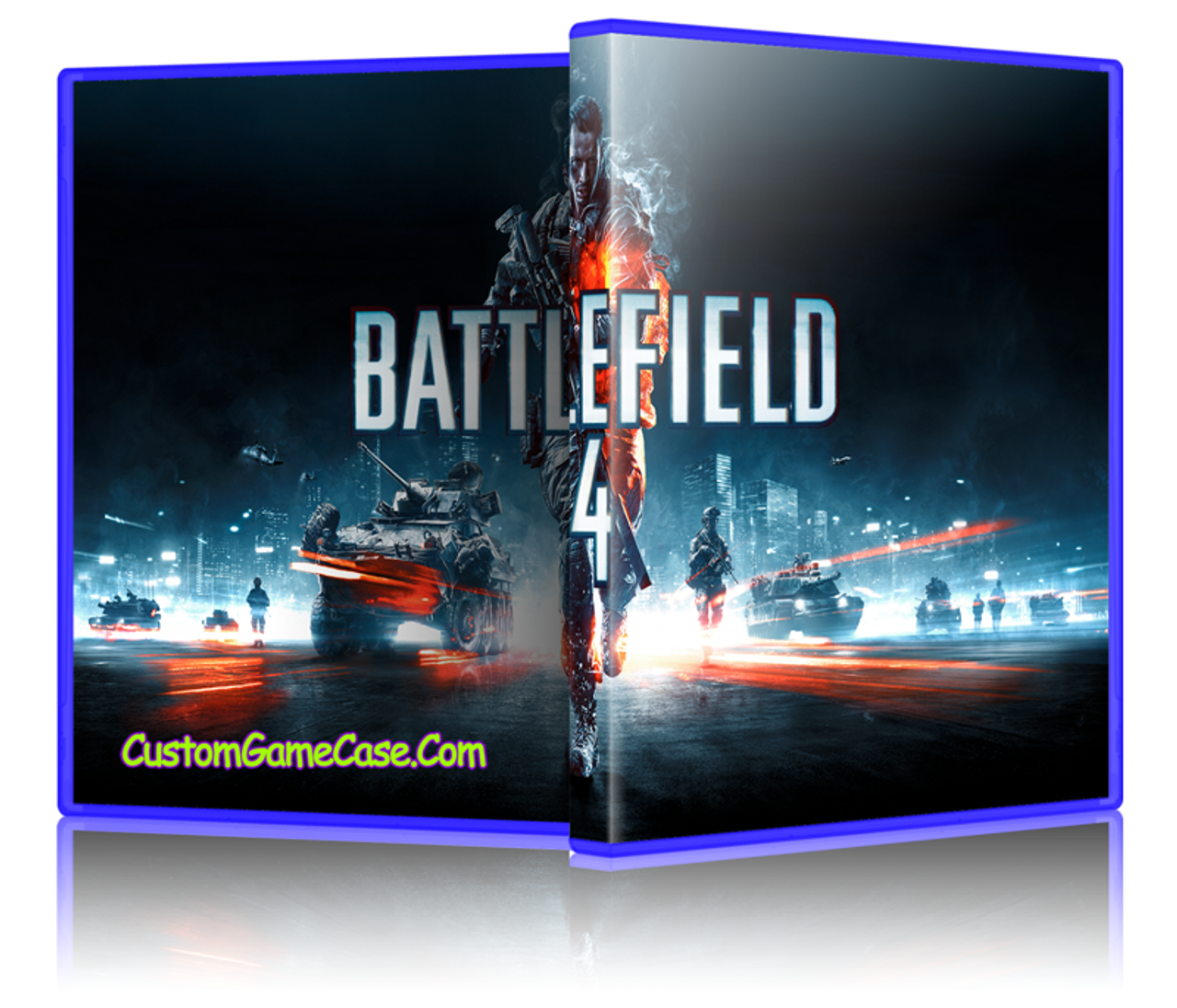 Battlefield 4 PS4 Custom PS1 Inspired Case 