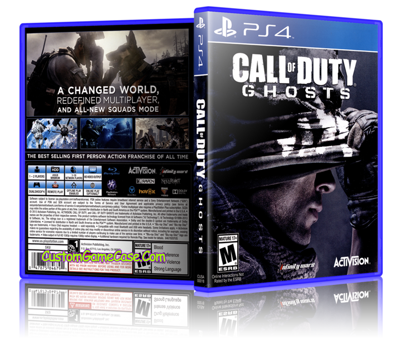  Call of Duty: Ghosts - PlayStation 4 : Activision Inc: Video  Games