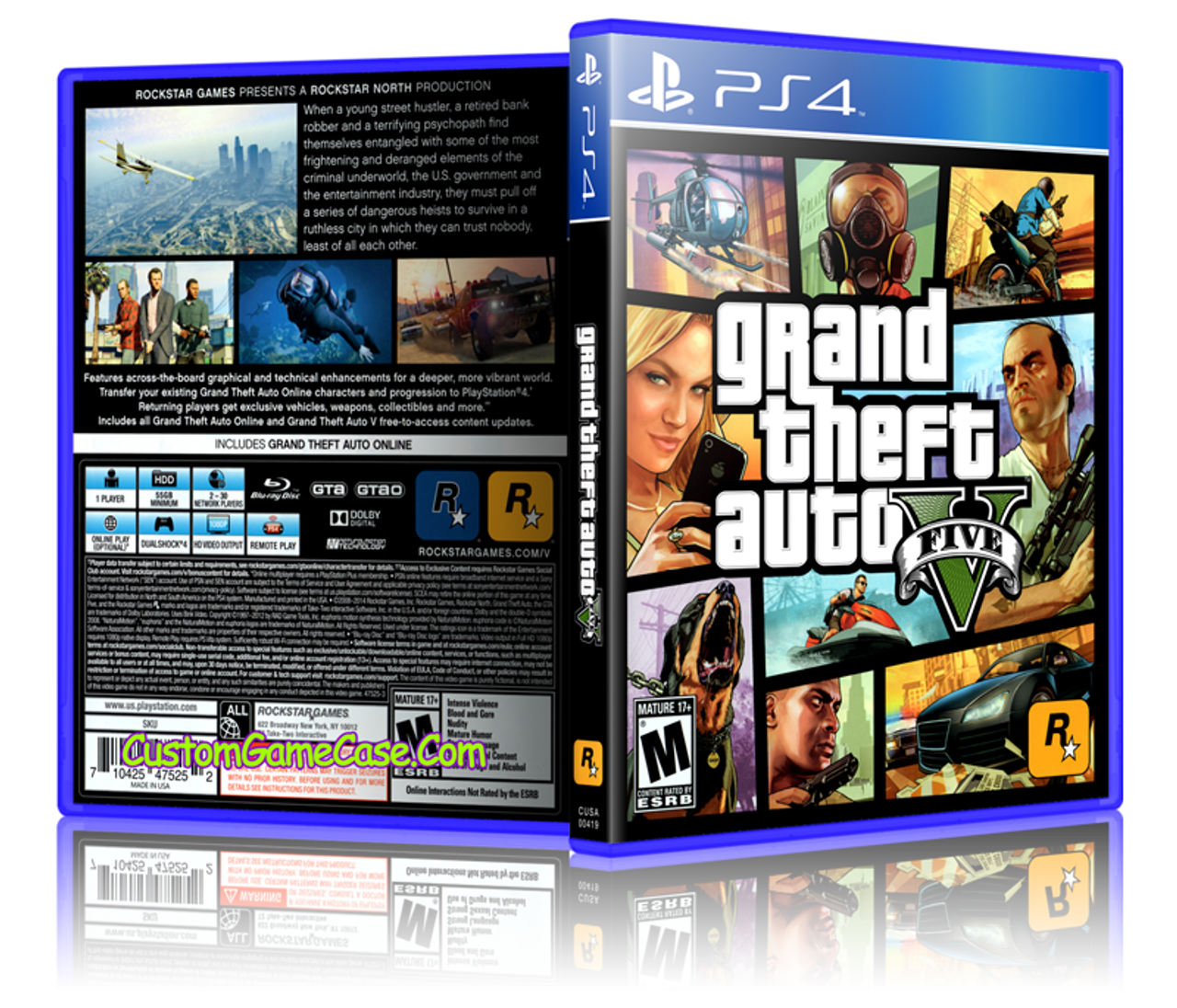 grand theft auto v on playstation 4