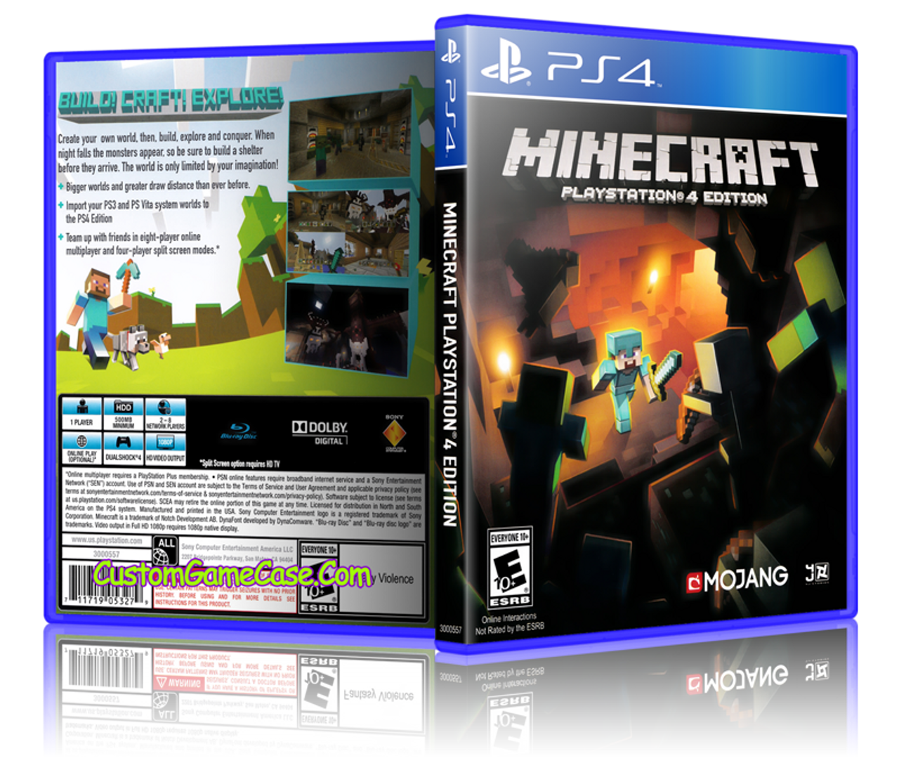 minecraft ps4 game