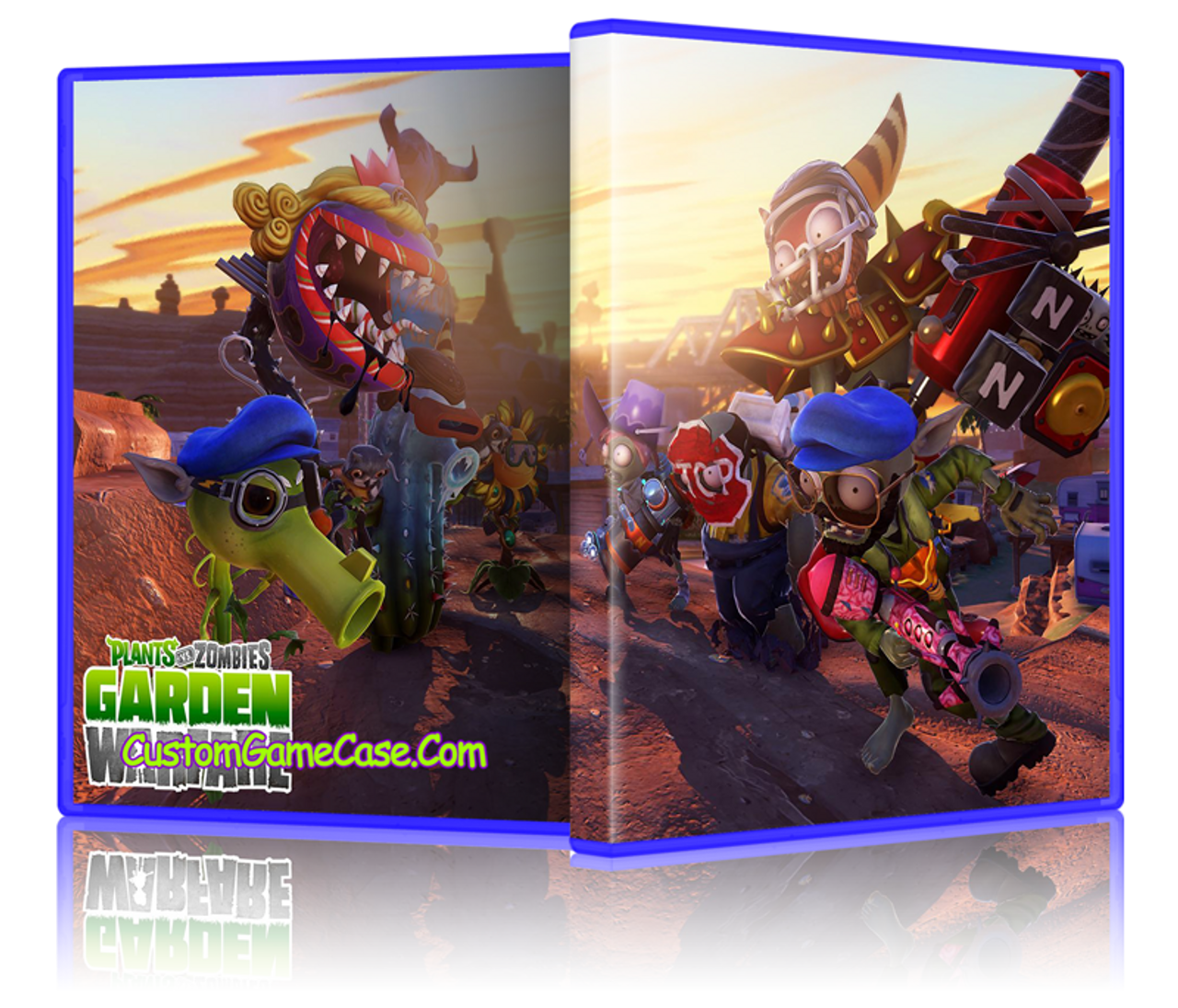 Plants Vs Zombies Garden Warfare 2 - Sony PlayStation 4 PS4 - Empty Custom  Replacement Case - Custom Game Case