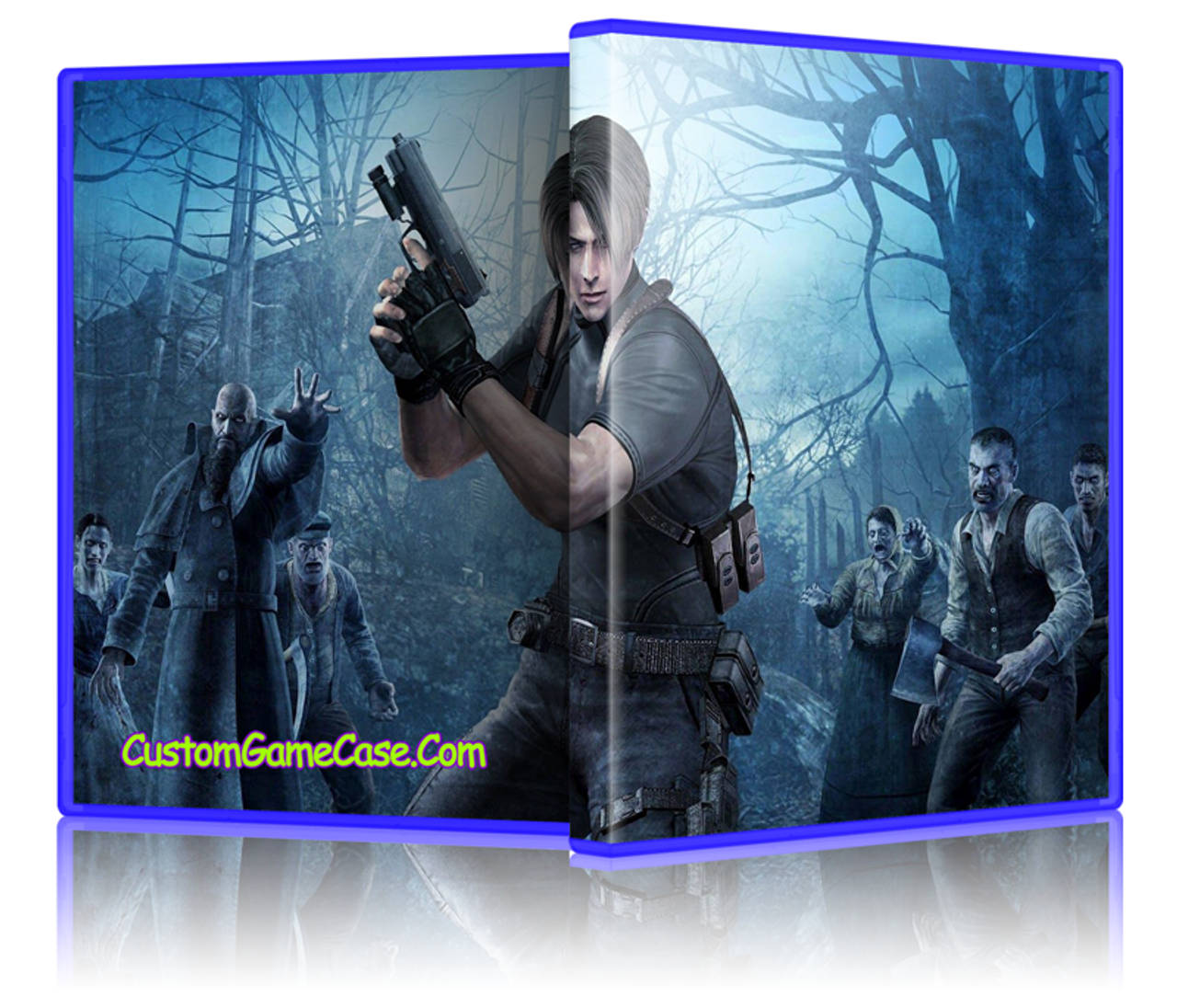 Custom Replacement Case Resident Evil 4 Remake NO DISC PS5 