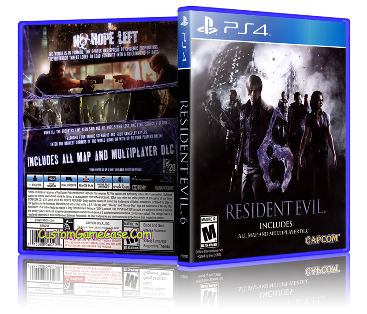 resident evil 6 ps2 game