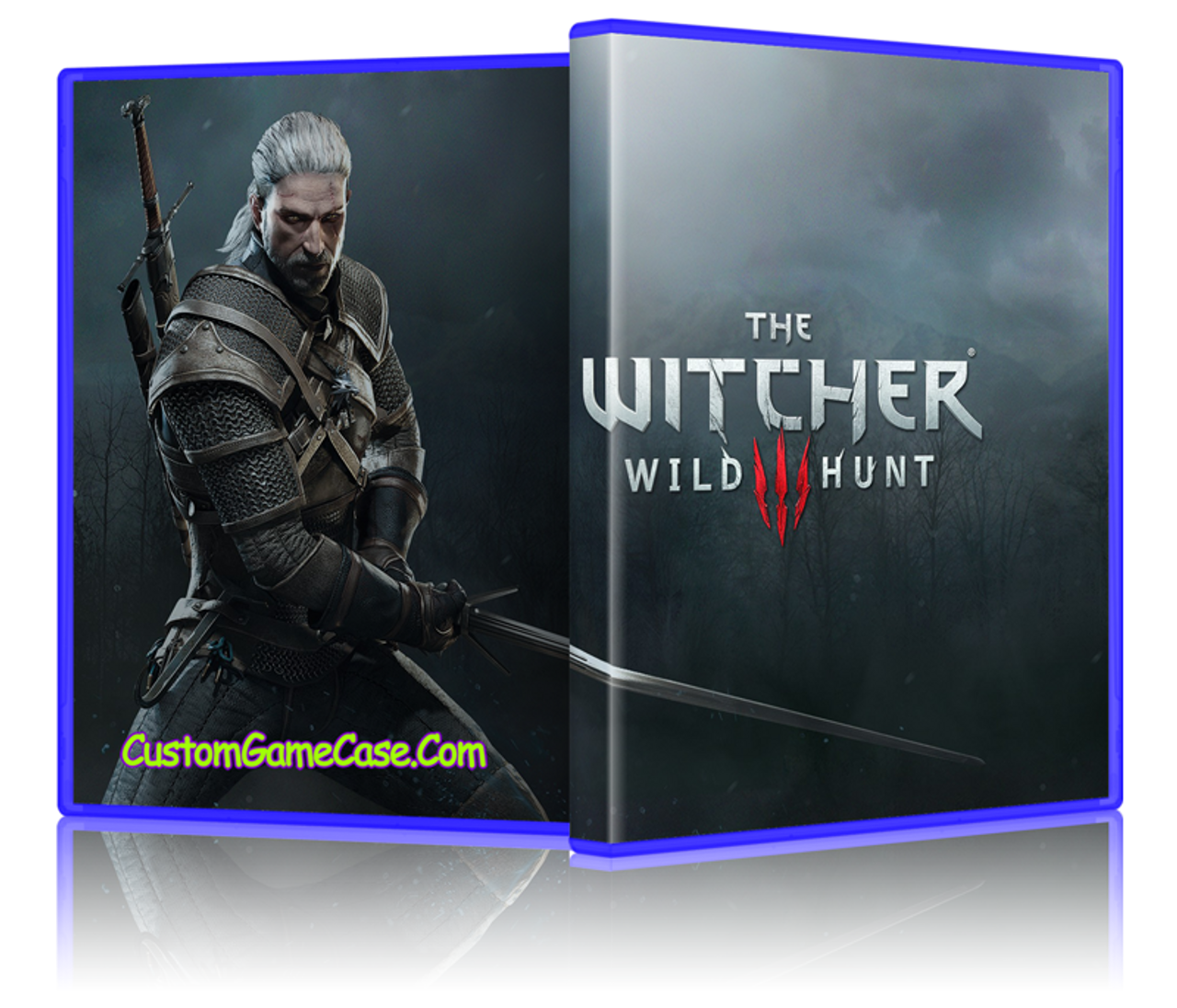 The Witcher Wild Hunt - Sony PlayStation 4 PS4 - Empty Custom