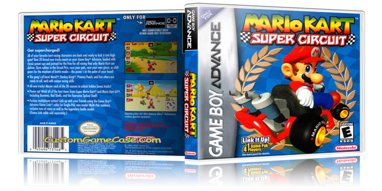 Mario Kart Advance Super Circuit Gameboy Advance Video Games Games And Puzzles Toys And Games Etna 0595