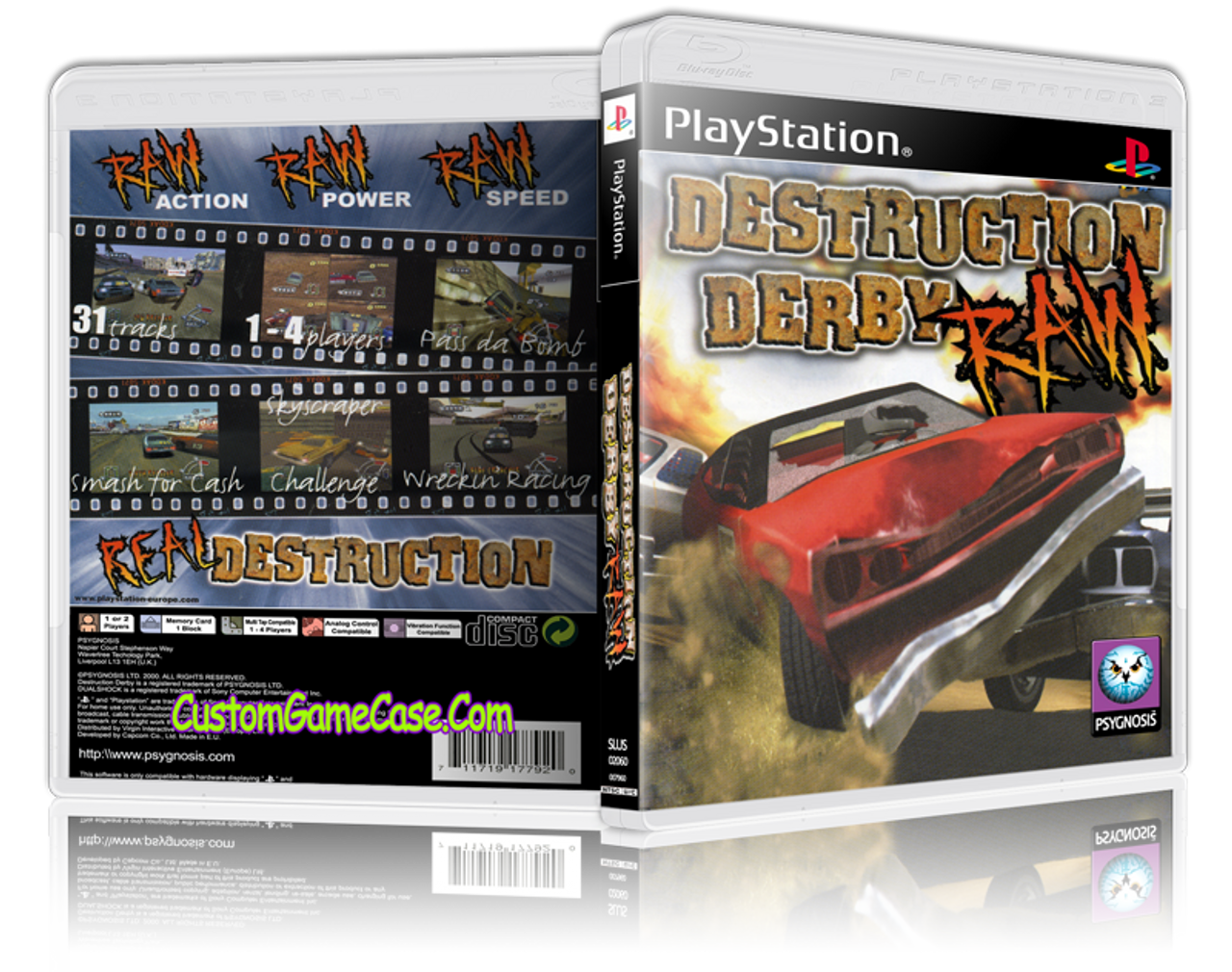 playstation 1 destruction derby