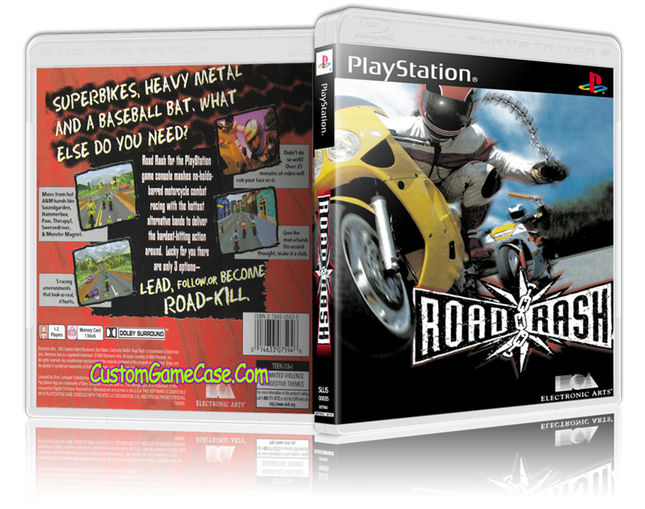 road rash playstation 1