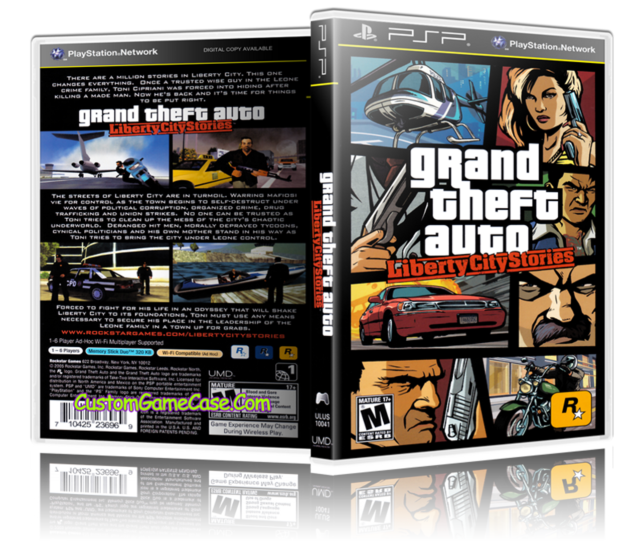 gta episodes from liberty city black case