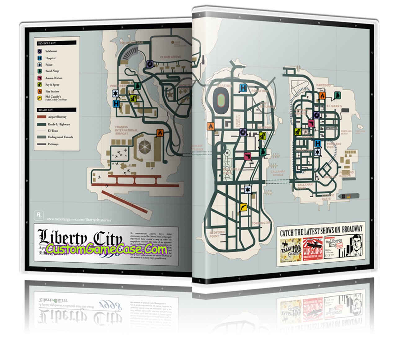 Grand Theft Auto GTA Liberty City Stories Sony PSP COMPLETE Map/Manual  TESTED 827307930065