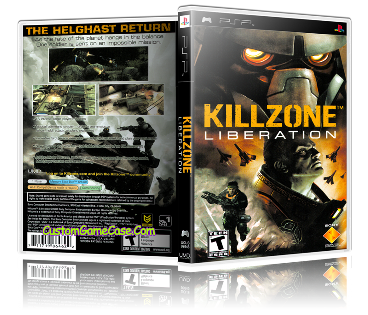 Video Game: Killzone: Liberation (PlayStation Portable, United States of  AmericaPC:UCES-00279