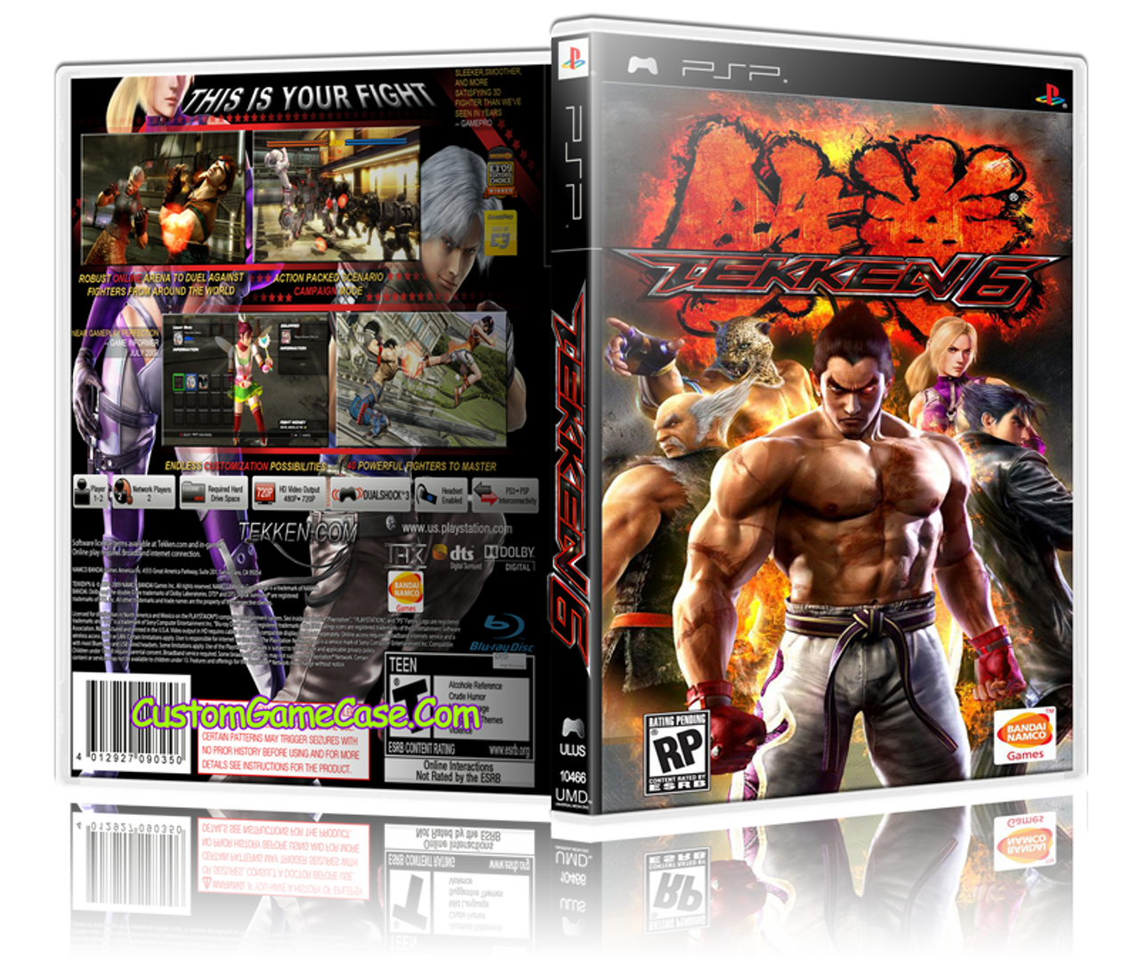 playstation portable tekken 6