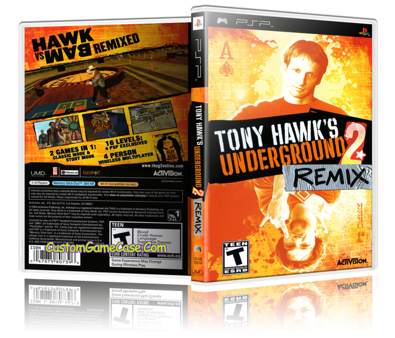 tony hawk underground 2 psp bulls