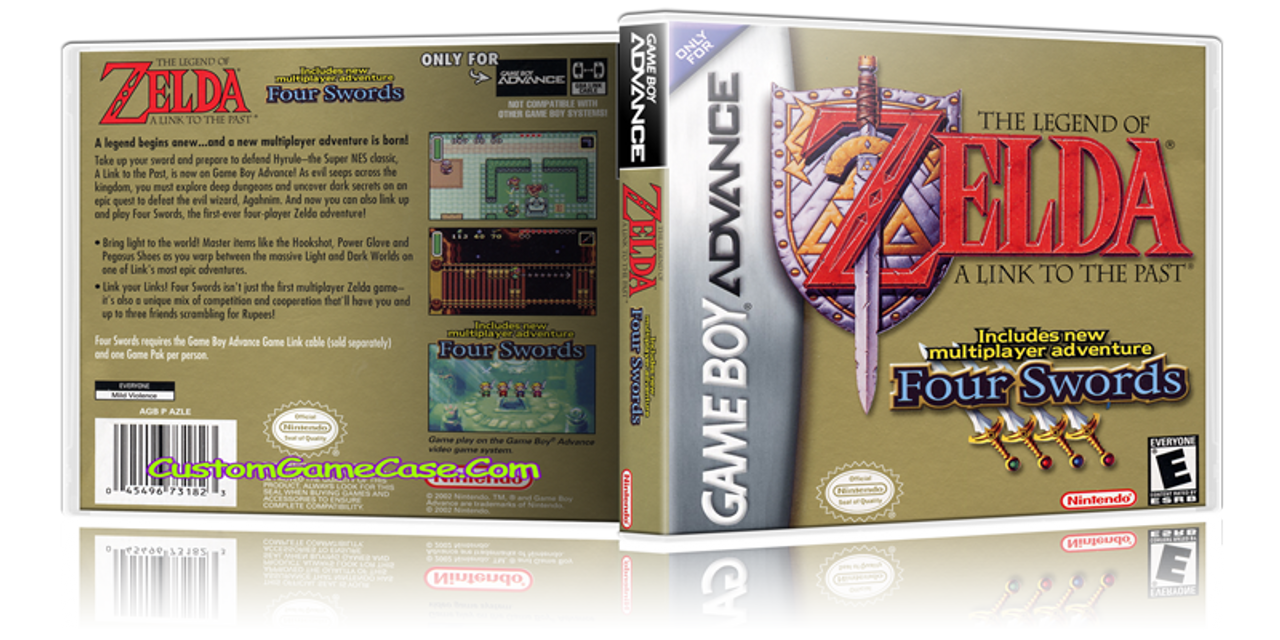 The Legend Of Zelda Link Past Português Game Boy Advance Gba