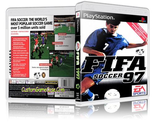 FIFA 1997 Soccer - Sony PlayStation 1 PSX PS1 - Empty Custom Case