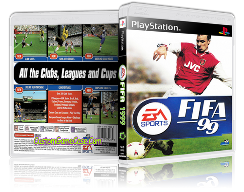 FIFA 1999 Soccer - Sony PlayStation 1 PSX PS1 - Empty Custom Case