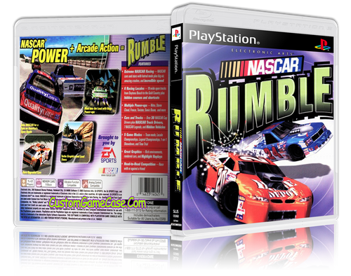 playstation 1 nascar rumble cover