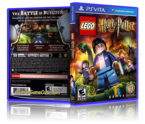 LEGO Harry Potter - Sony PlayStation PS Vita - Empty Custom Replacement Case