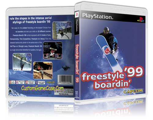 Freestyle 99 Boardin' - Sony PlayStation 1 PSX PS1 - Empty Custom Case