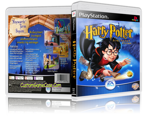 Harry Potter and the Sorcerer's Stone - Sony PlayStation 1 PSX PS1 - Empty Custom Case