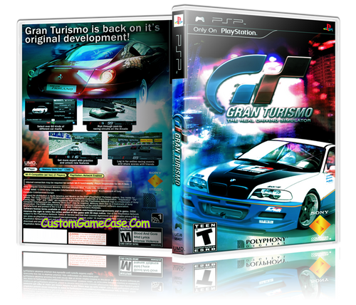 Gran Turismo 4 The Real Driving Simulator - Sony PlayStation 3 PS3 - Empty  Custom Replacement Case - Custom Game Case