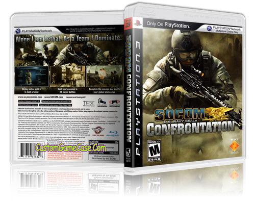 Socom U.S. Navy Seals Confrontation - Sony PlayStation 3 PS3