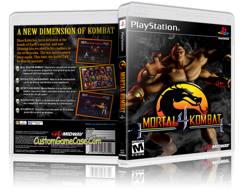 Mortal Kombat 4  (PS1) Gameplay 