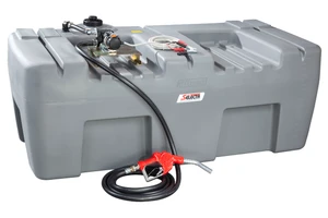 Silvan Diesel Poly Tank 800 Litre with 12V Pump - SQD800-X1