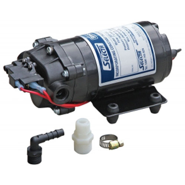 12 Volt Smoothflo Pump 120PSI + RETROFIT KIT (DDP-552A)