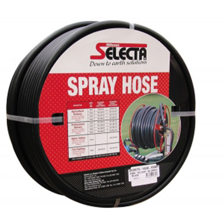 HOSE 8MM SILVAN AG DEL.BLACK-20M