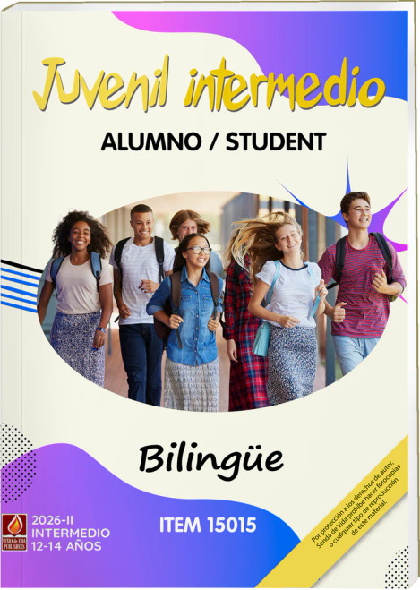 Joven Intermedio Alumno Bilingue  12-14 años  15015