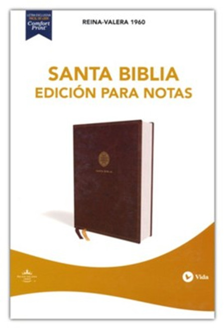 Biblia Edicion Para Notas, PJR , RVR 1960 | Imitacion Piel Cafe