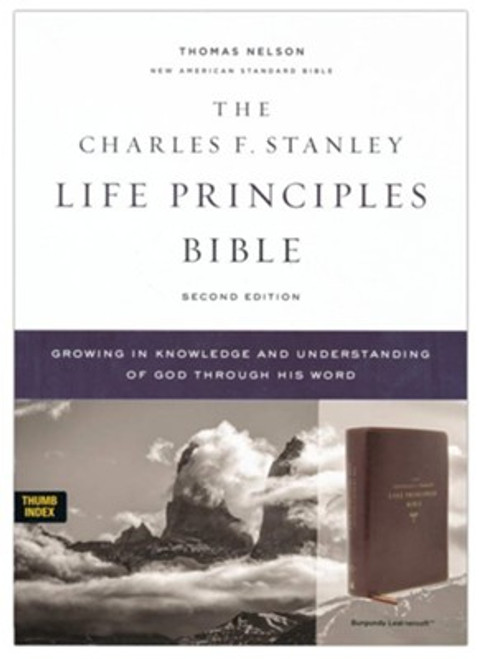 NASB Charles F. Stanley Life Principles Bible 