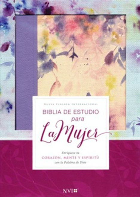 Biblia De Estudio NVI Para La Mujer | Tapa Flexible Lila