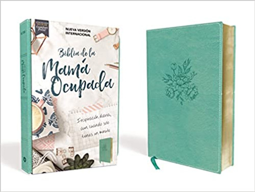  Biblia De La Mama Ocupada, NVI Devocional | Imitacion Piel Turquesa