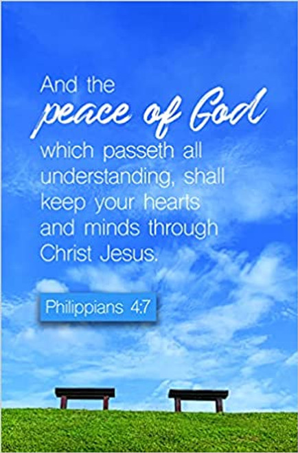 And The Peace of God Philipians 4:7 | Bulletin