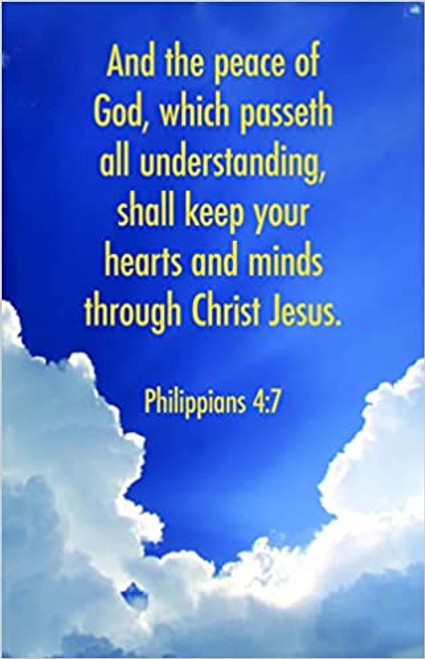 And The Peace Of God, Philippians 4:7 | Bulletin